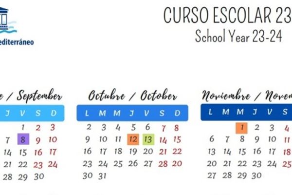 Calendario Escolar 23-24